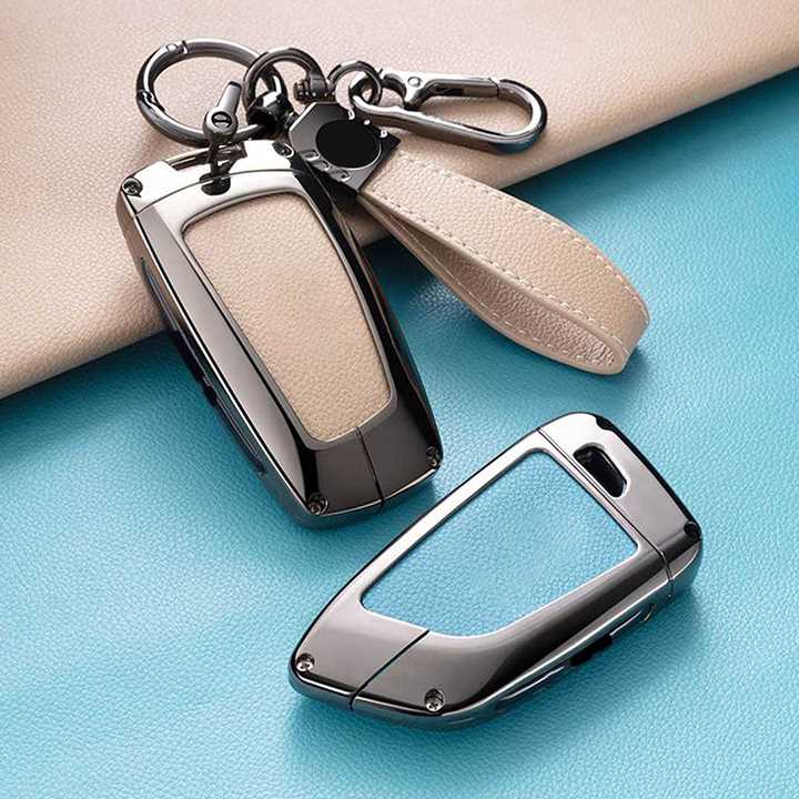 Premium Visible-Button BMW Key Shell