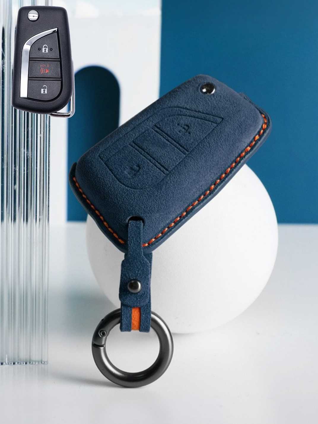 Genuine Alcantara Toyota Key Fob Cover
