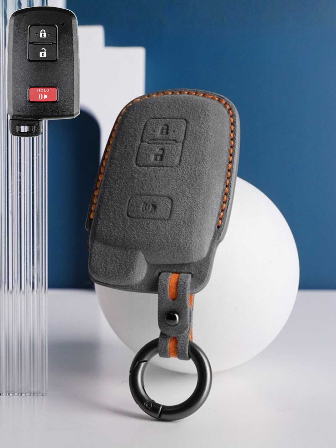Genuine Alcantara Toyota Key Fob Cover