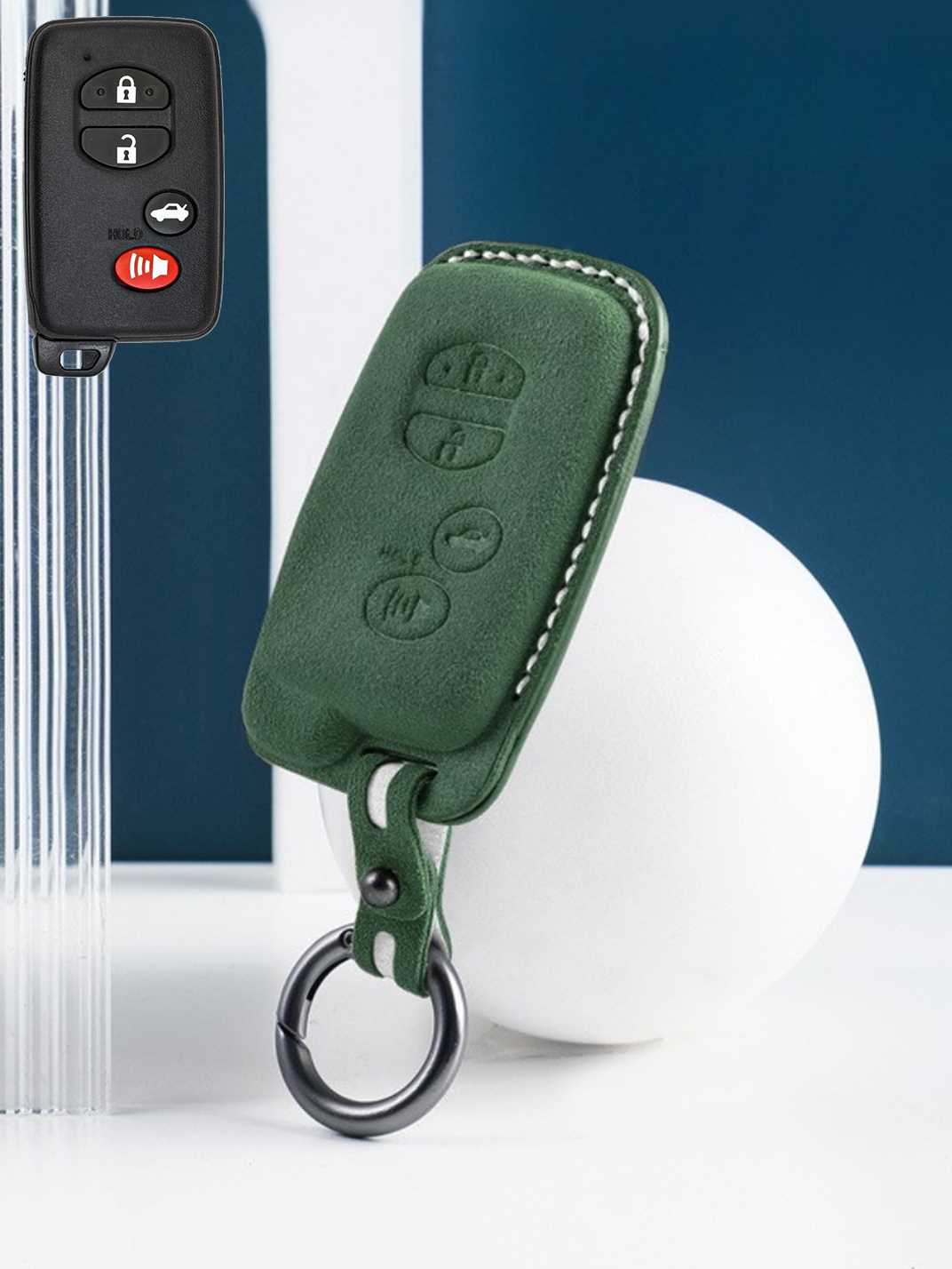 Genuine Alcantara Toyota Key Fob Cover
