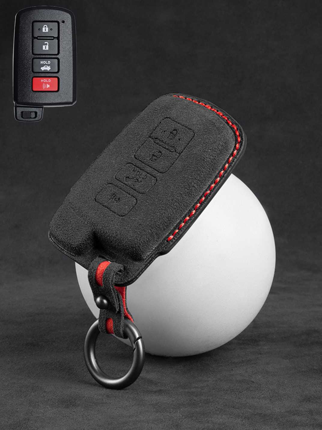 Genuine Alcantara Toyota Key Fob Cover