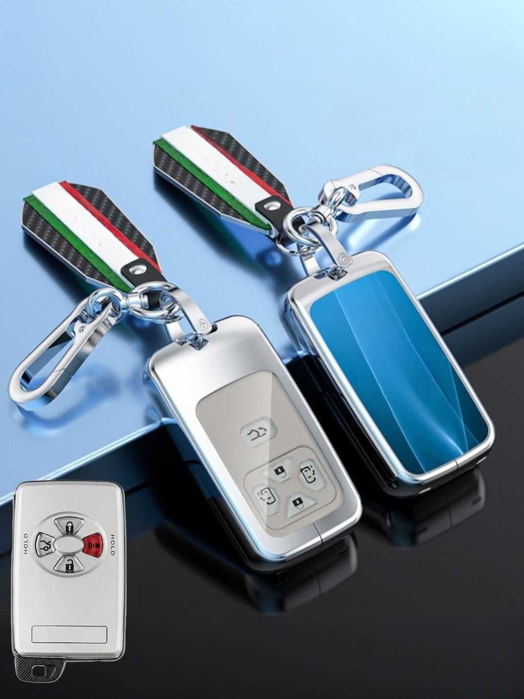 Visible Button Toyota Key Protector Shell