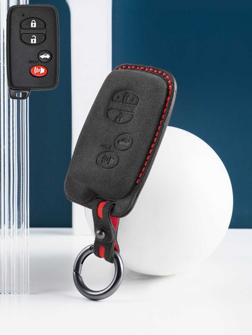 Genuine Alcantara Toyota Key Fob Cover