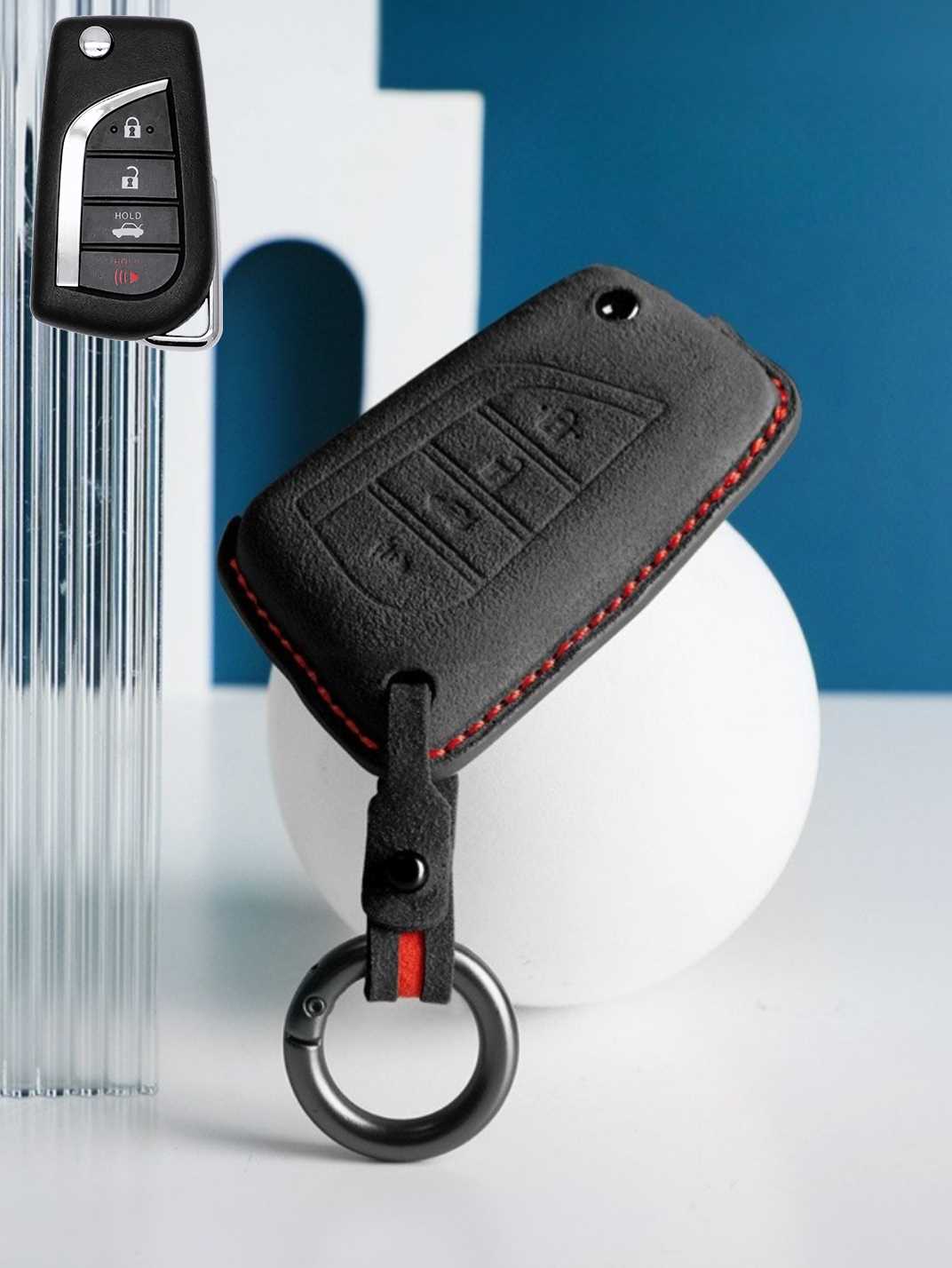Genuine Alcantara Toyota Key Fob Cover