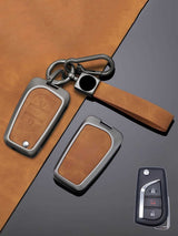 Premium Genuine Leather Toyota Key Cover