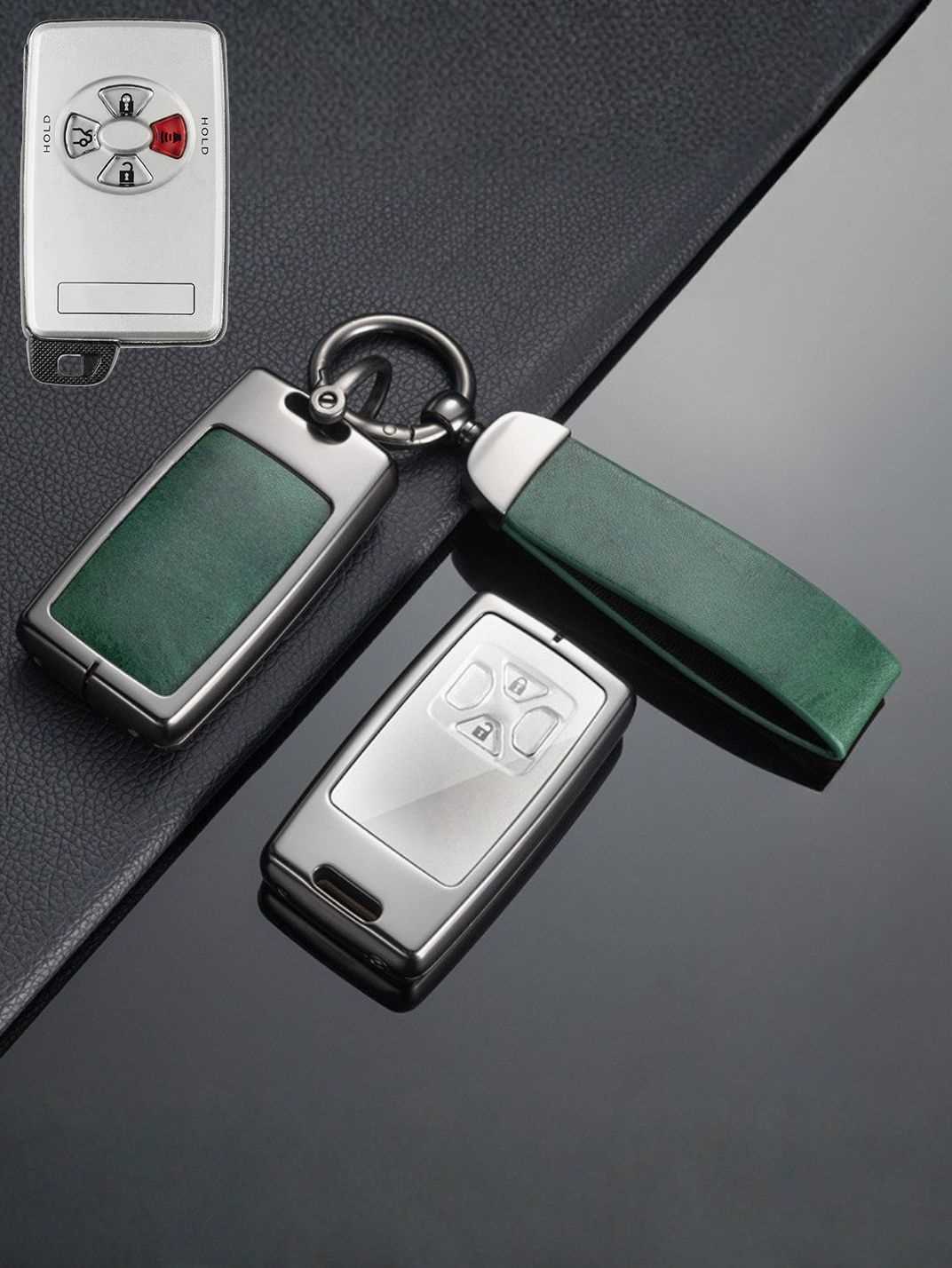 Premium Genuine Leather Toyota Key Cover