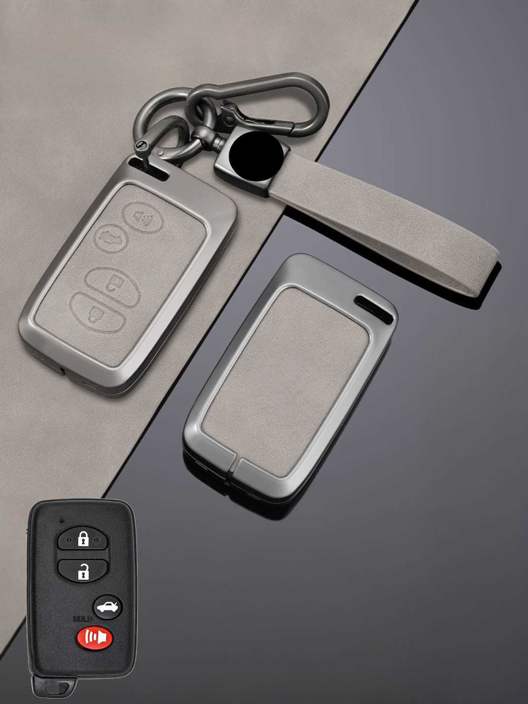 Premium Genuine Leather Toyota Key Cover