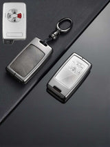 Toyota Key Genuine Leather & Metal Frame