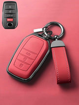 Premium Genuine Leather Toyota Key Cover