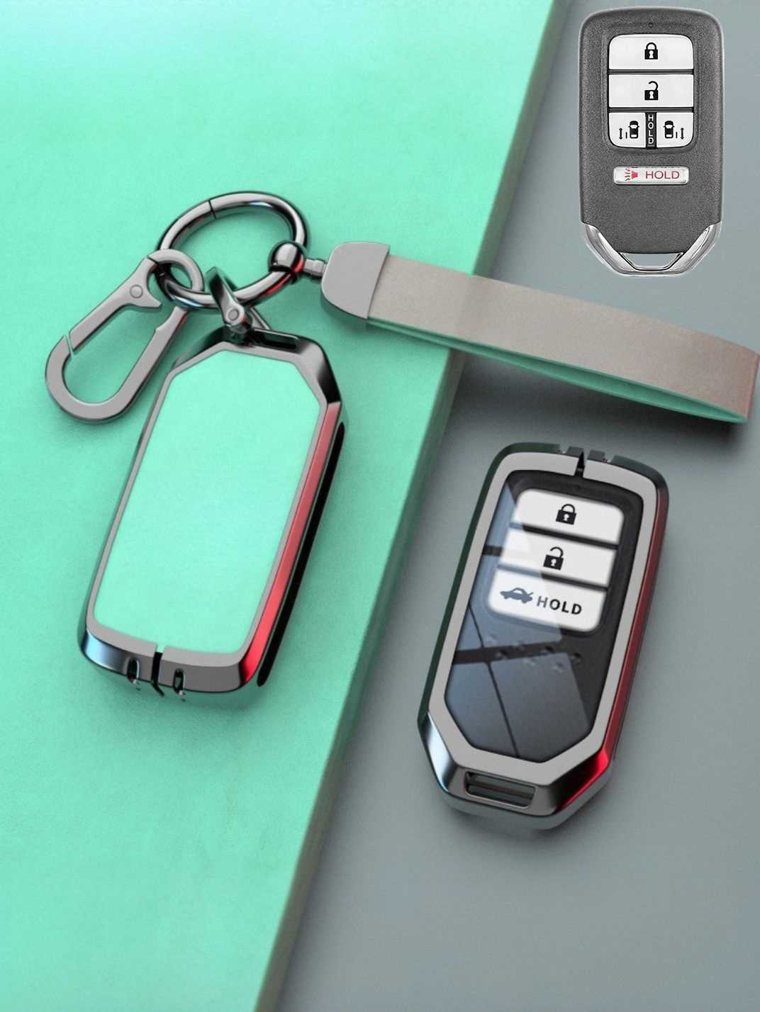 Premium Visible-Button Honda Key Shell