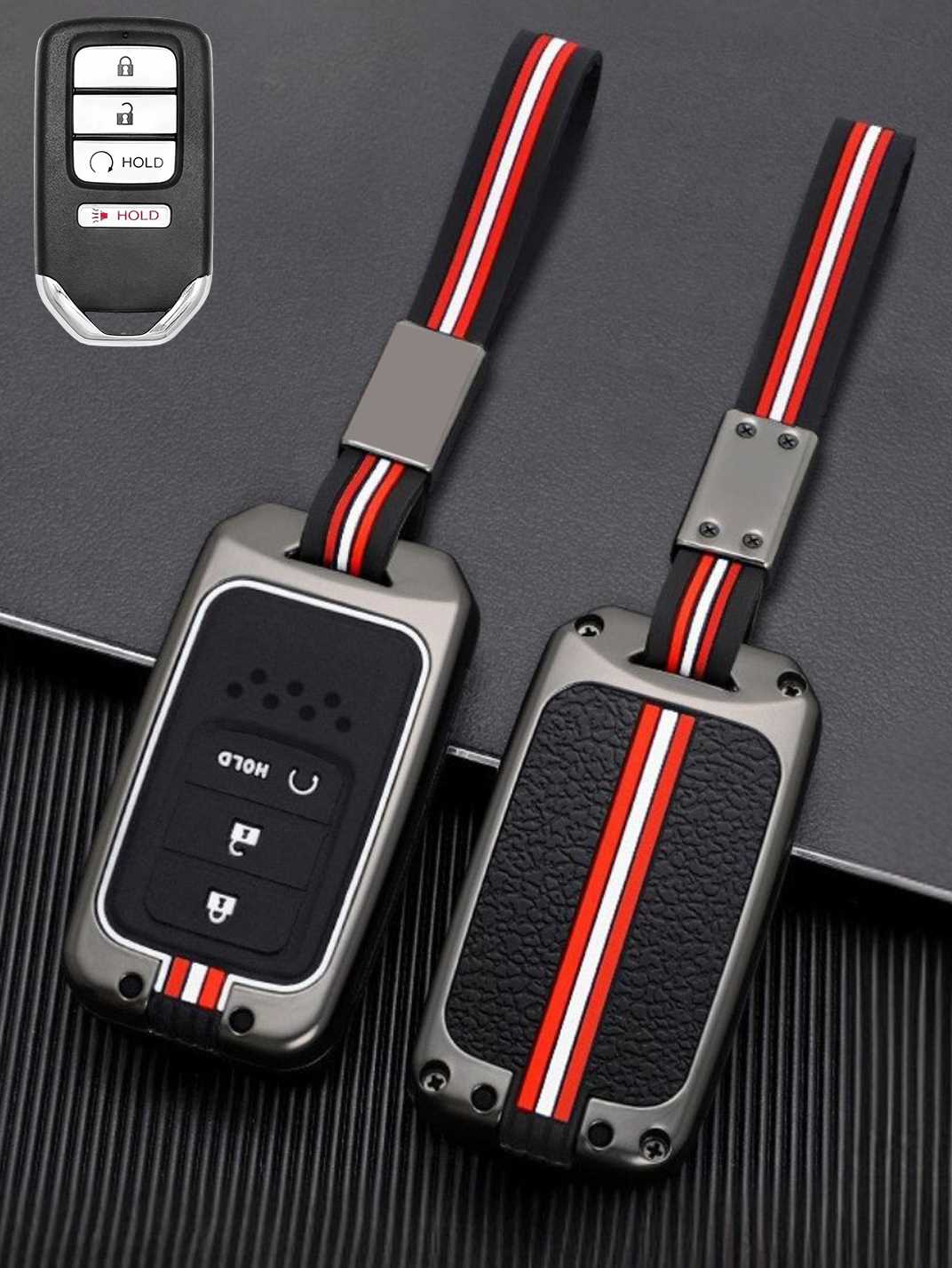 Premium Alloy Honda Key Fob Cover