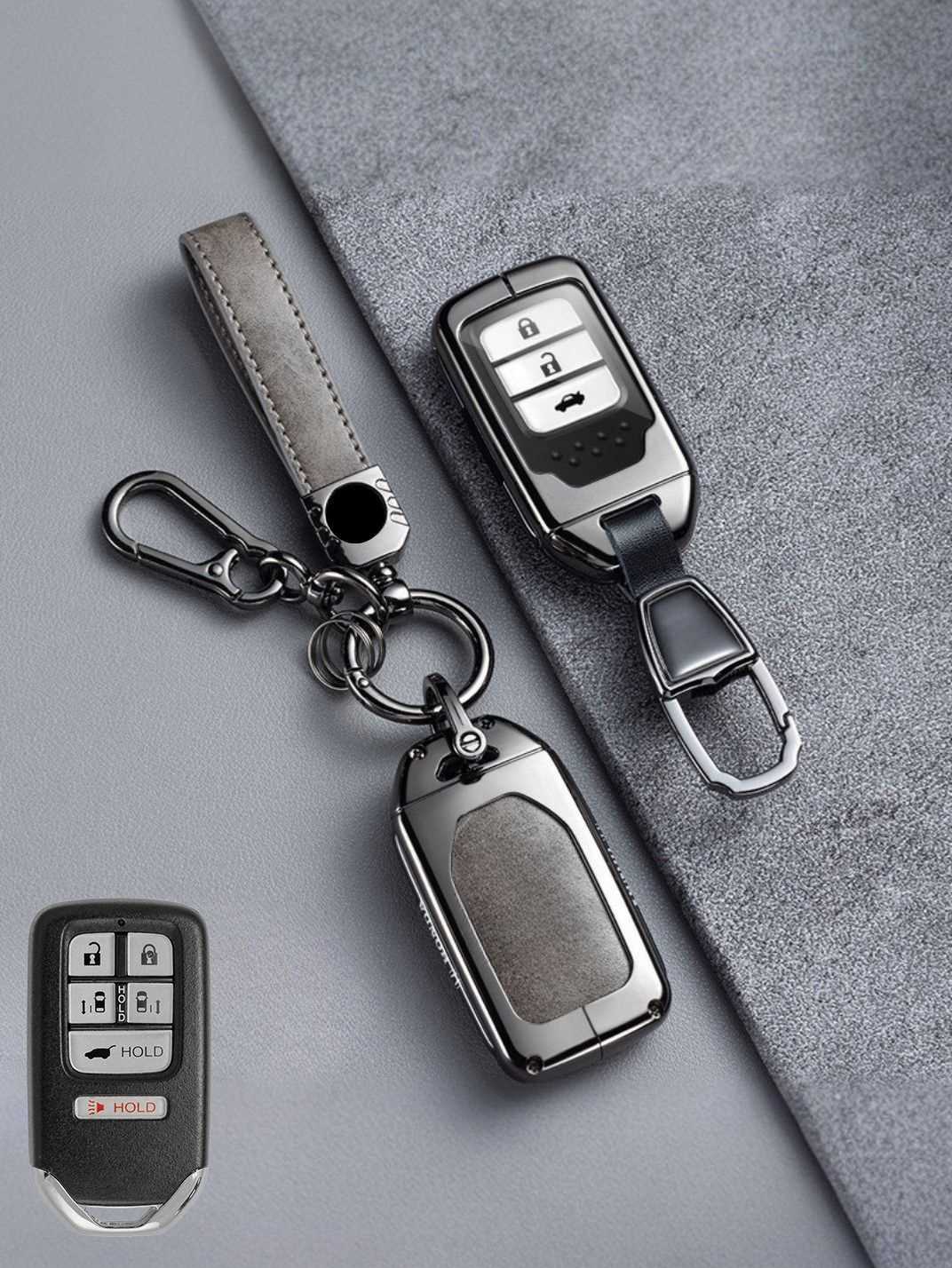 Premium Visible-Button Honda Key Shell