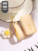 Premium Genuine Leather Honda Key Cover