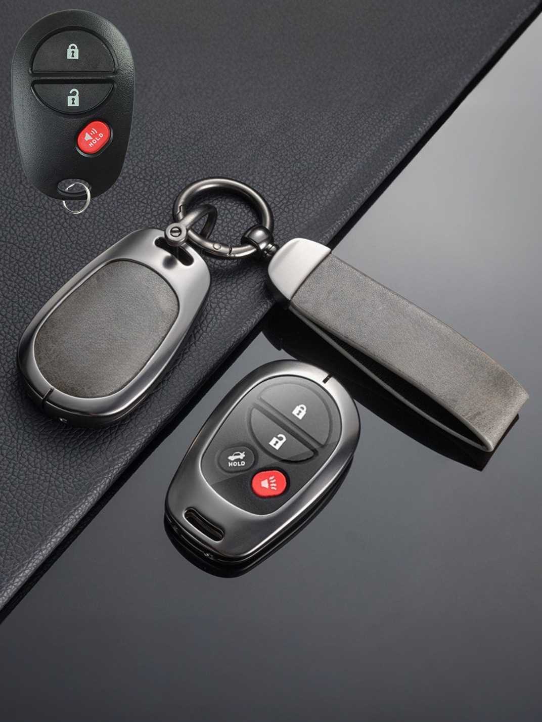 Premium Visible-Button Toyota Key Shell