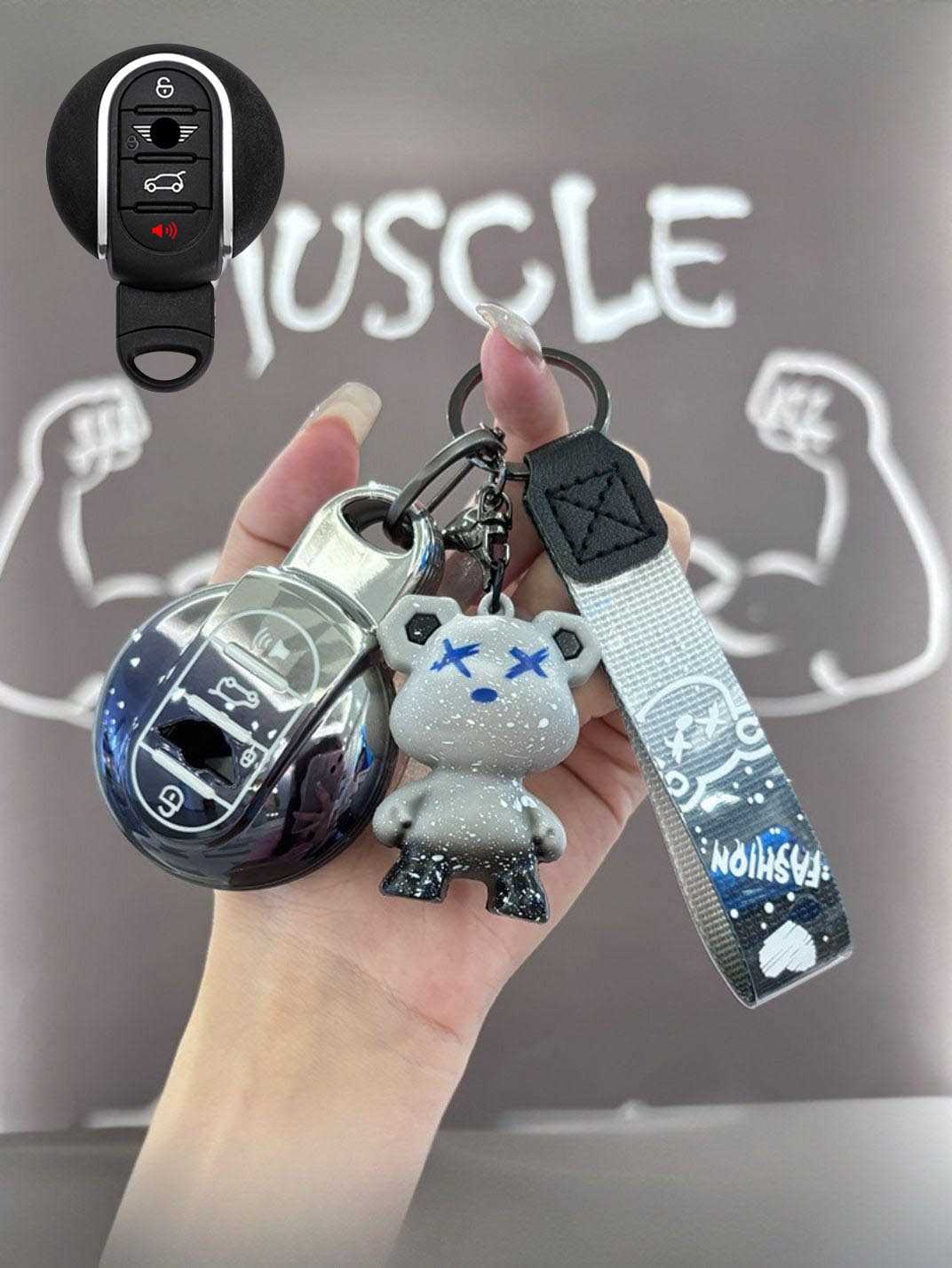 Premium TPU Key Cover for MINI Key Fob