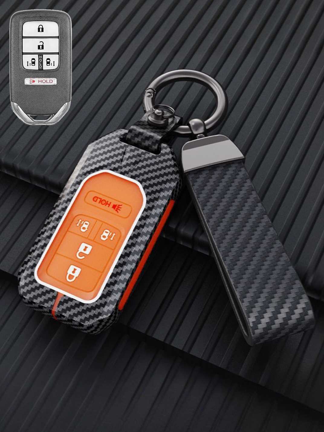 Luxury Colored Alloy Honda Key Fob Case