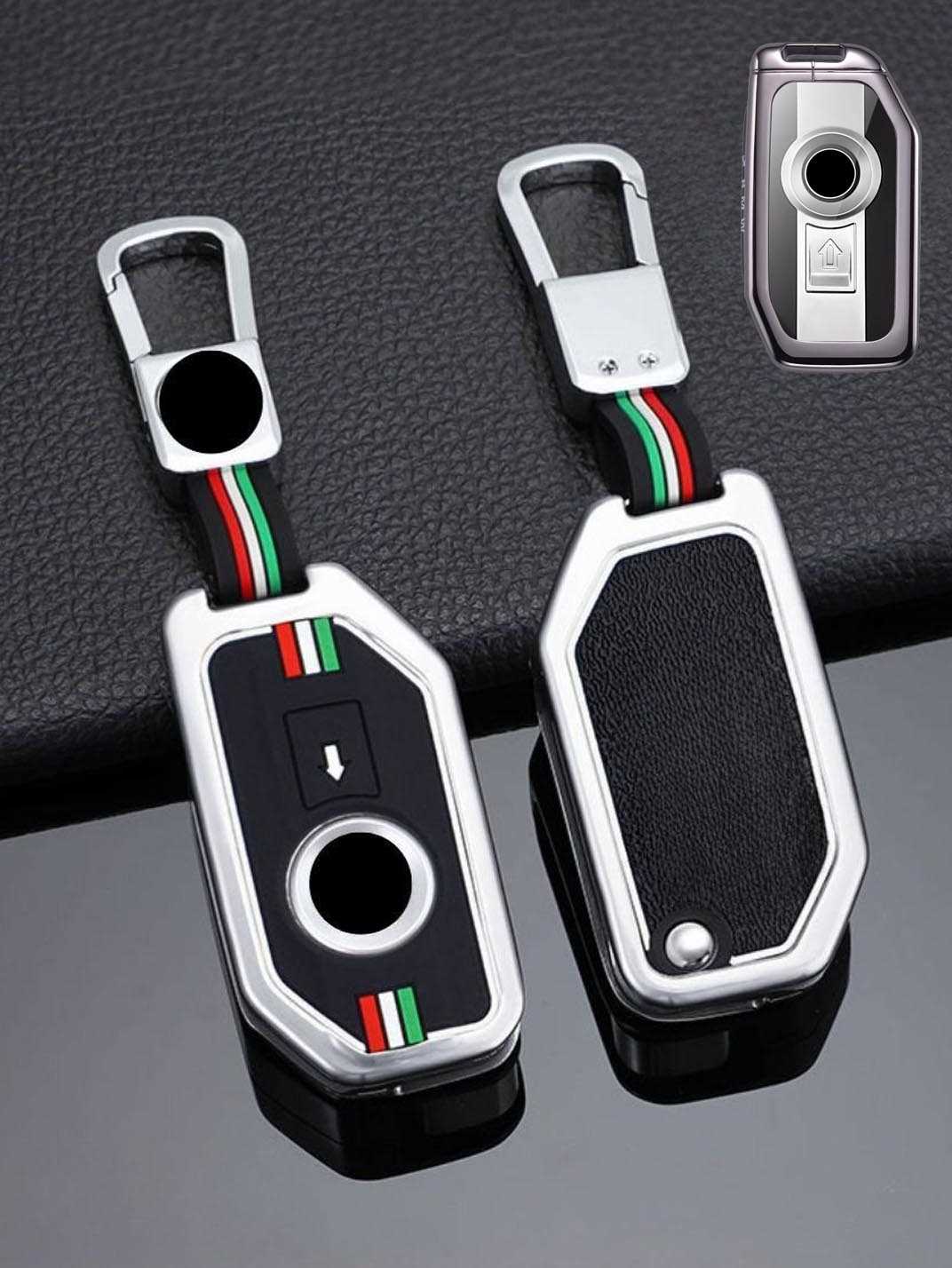 Premium Alloy BMW Motorcycle Key Fob Cover