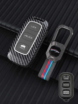 Luxury Colored Alloy Toyota Key Fob Case