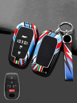 Luxury Colored Alloy Toyota Key Fob Case