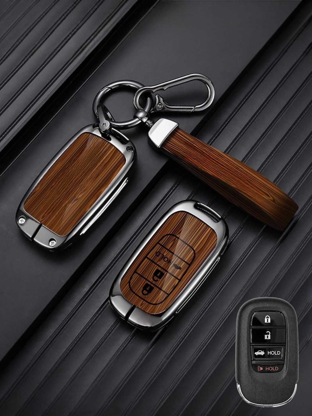 Heavy-Duty Zinc Alloy Honda Key Fob Cover