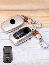 Premium Visible-Button Toyota Key Shell