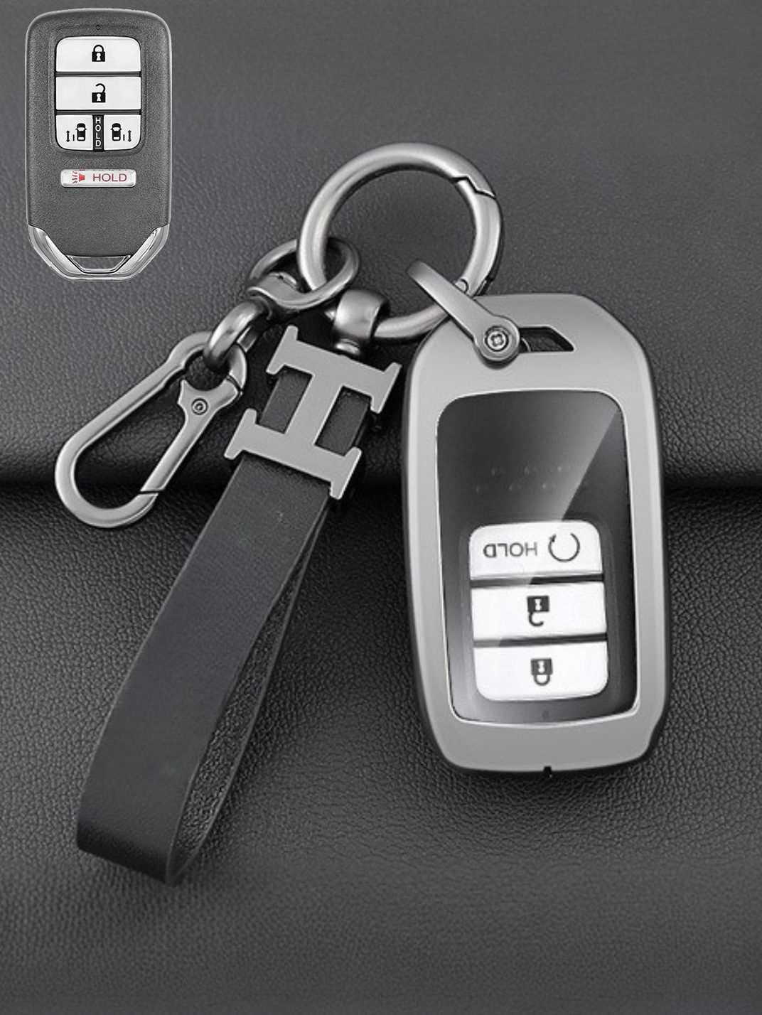 Premium Visible-Button Honda Key Shell