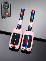 Luxury Colored Alloy Toyota Key Fob Case