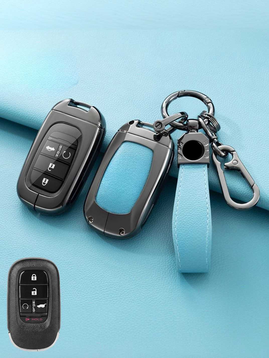 Premium Visible-Button Honda Key Shell