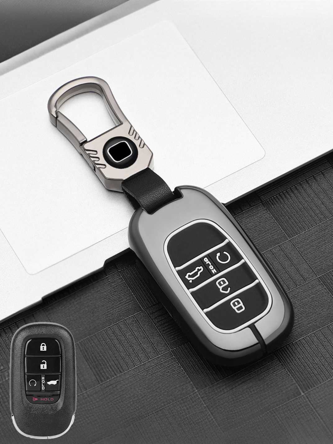 Luxury Colored Alloy Honda Key Fob Case