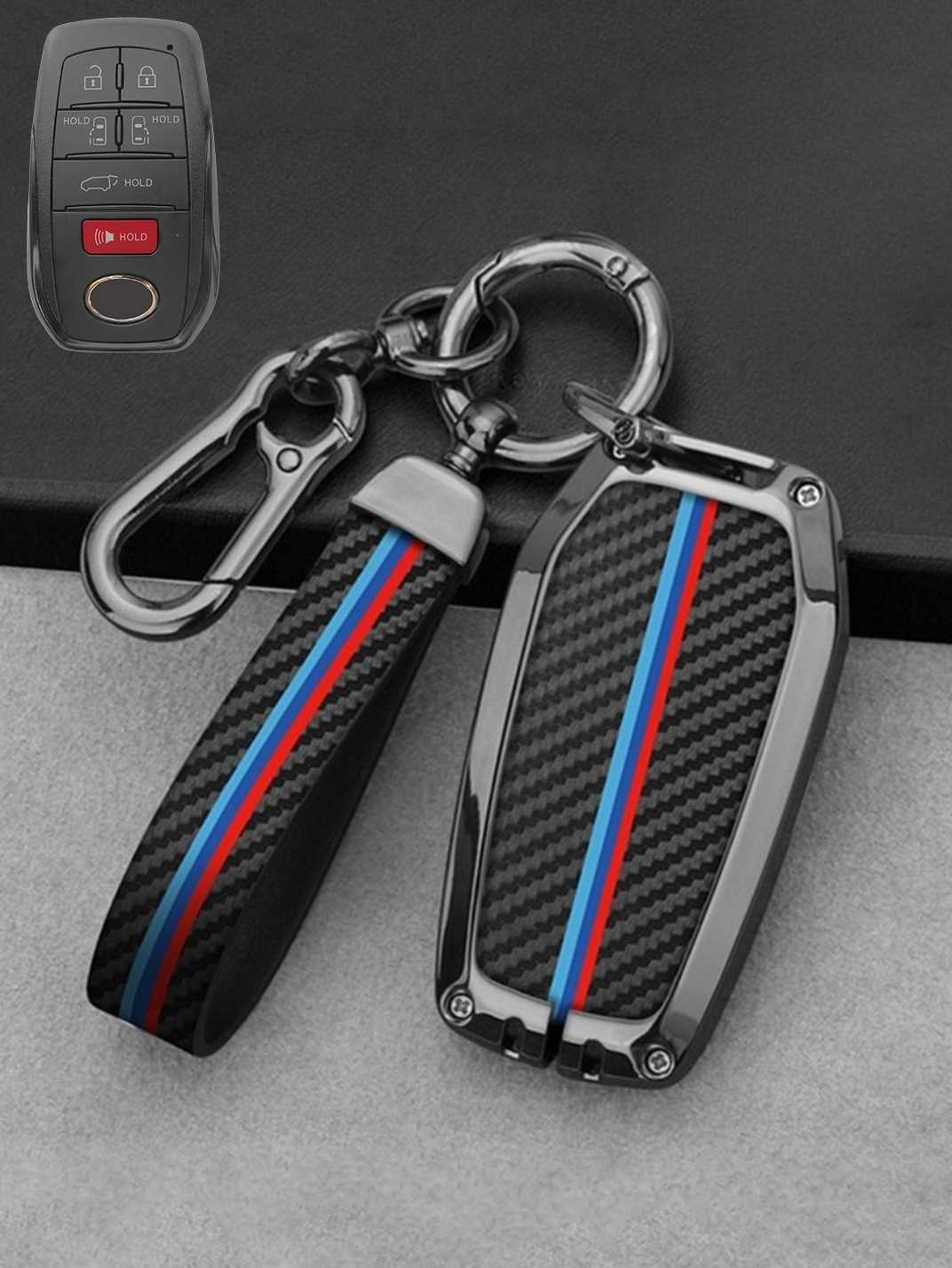 Visible Button Toyota Key Protector Shell