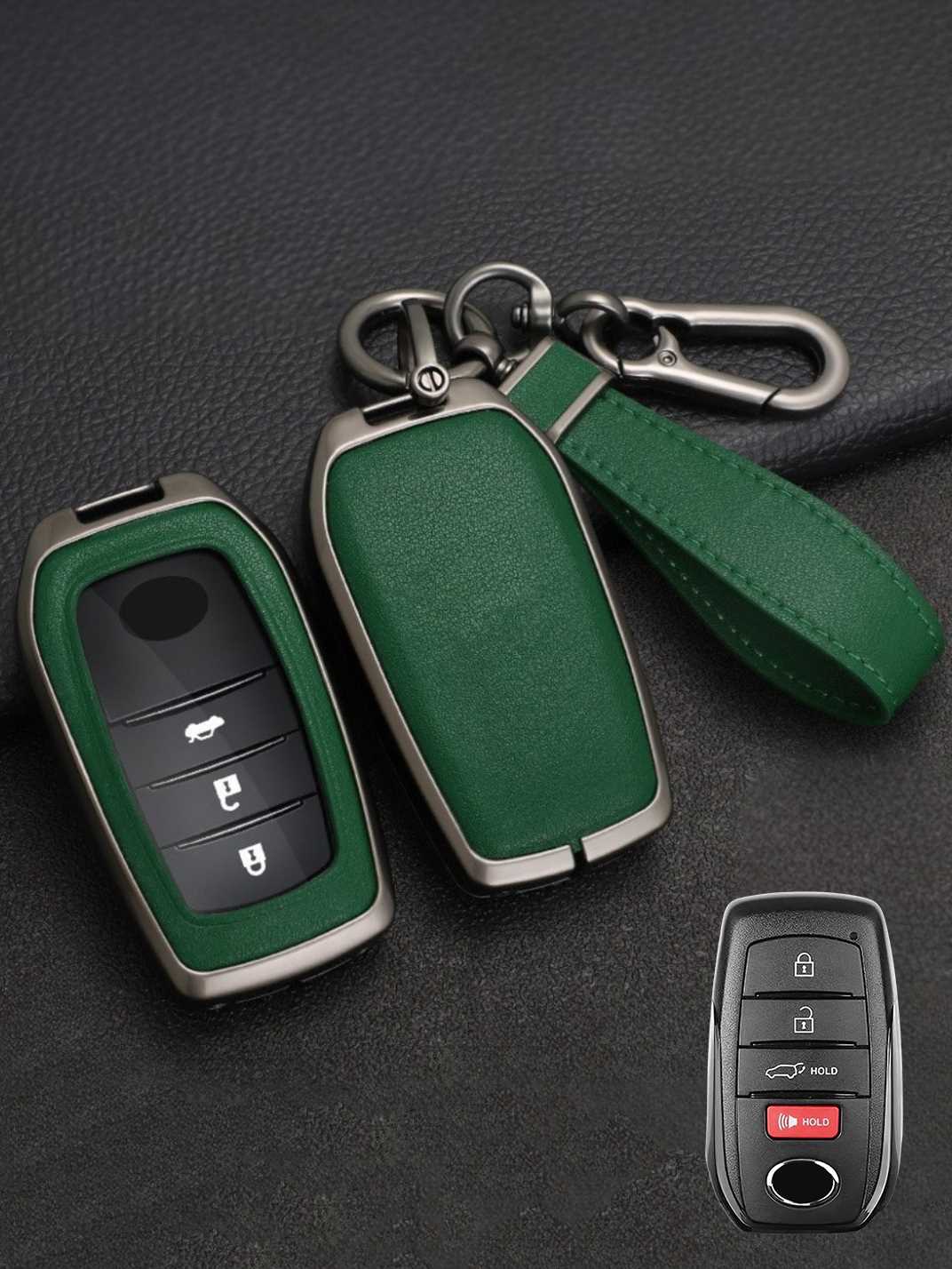 Premium Visible-Button Toyota Key Shell