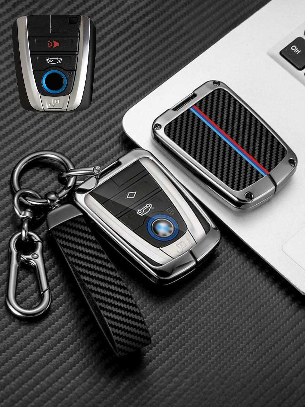 Premium Visible-Button BMW Key Shell