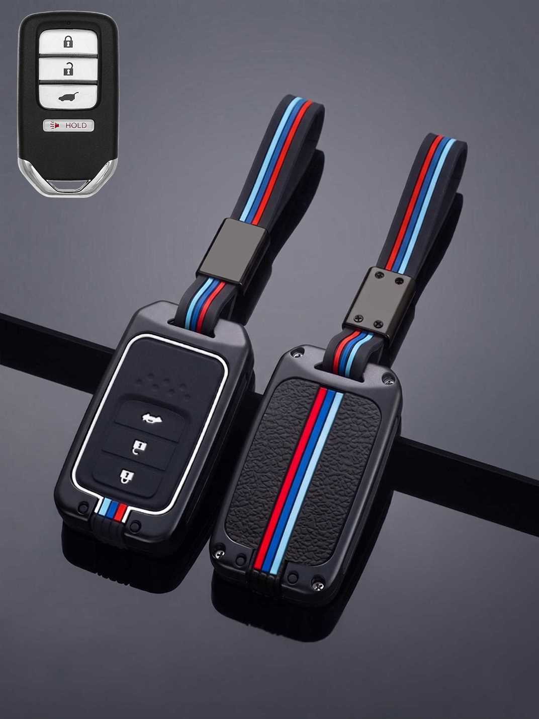 Luxury Colored Alloy Honda Key Fob Case