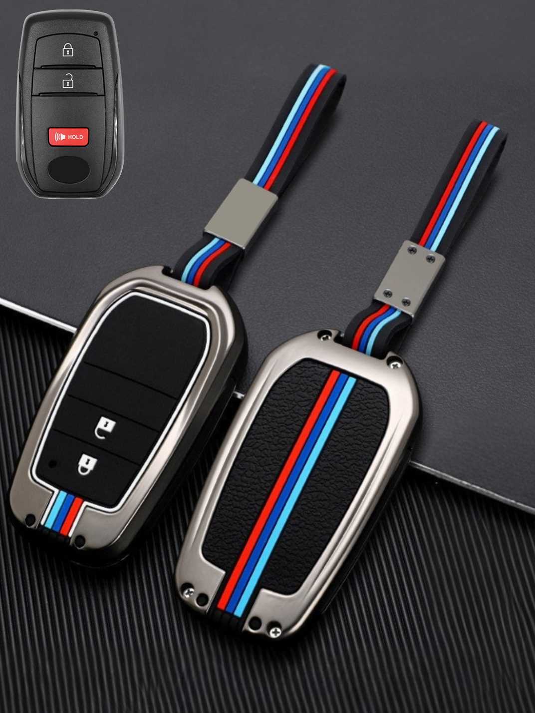 Premium Alloy Toyota Key Fob Cover