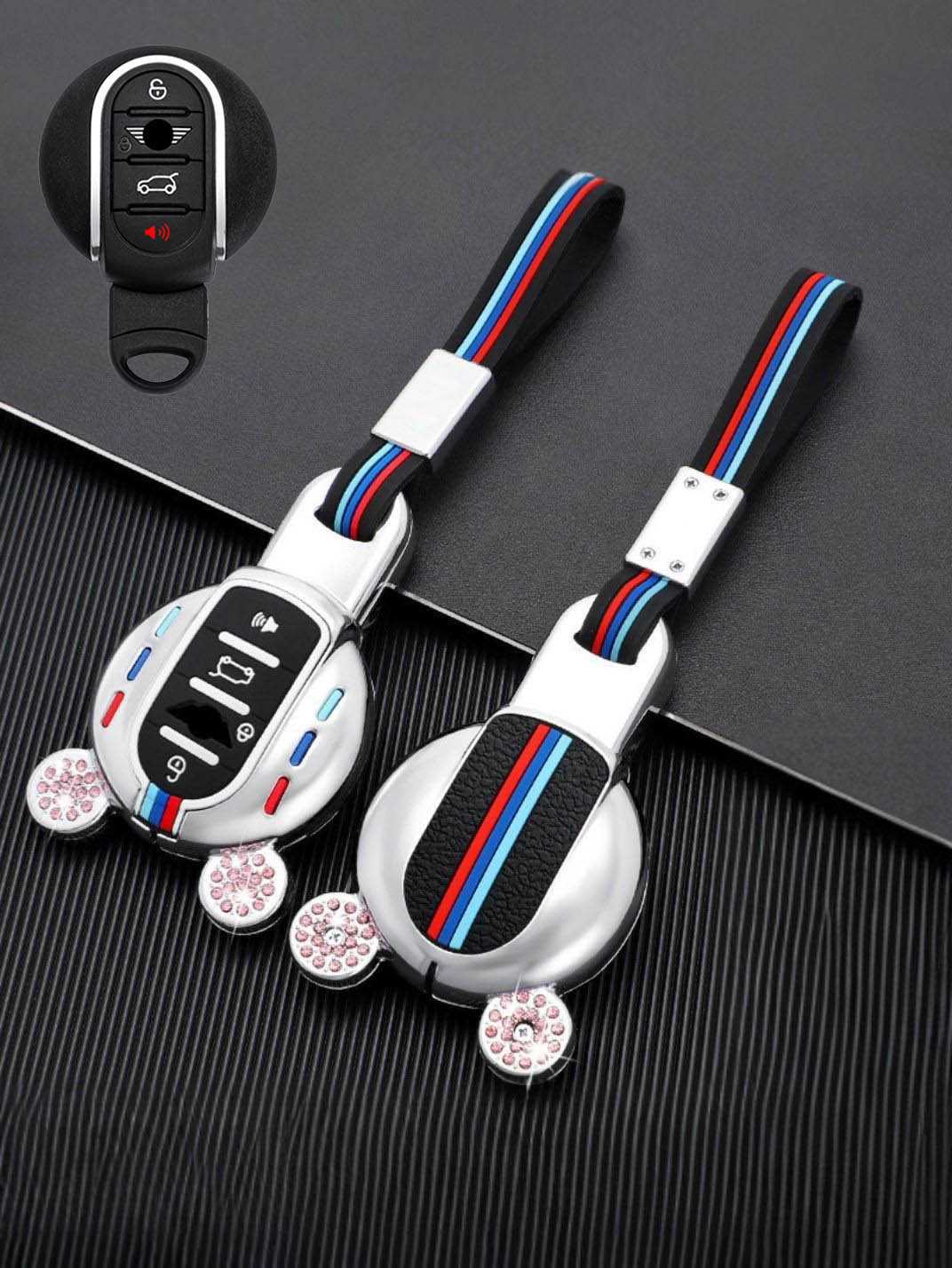 Luxury Colored Alloy MINI Key Fob Case