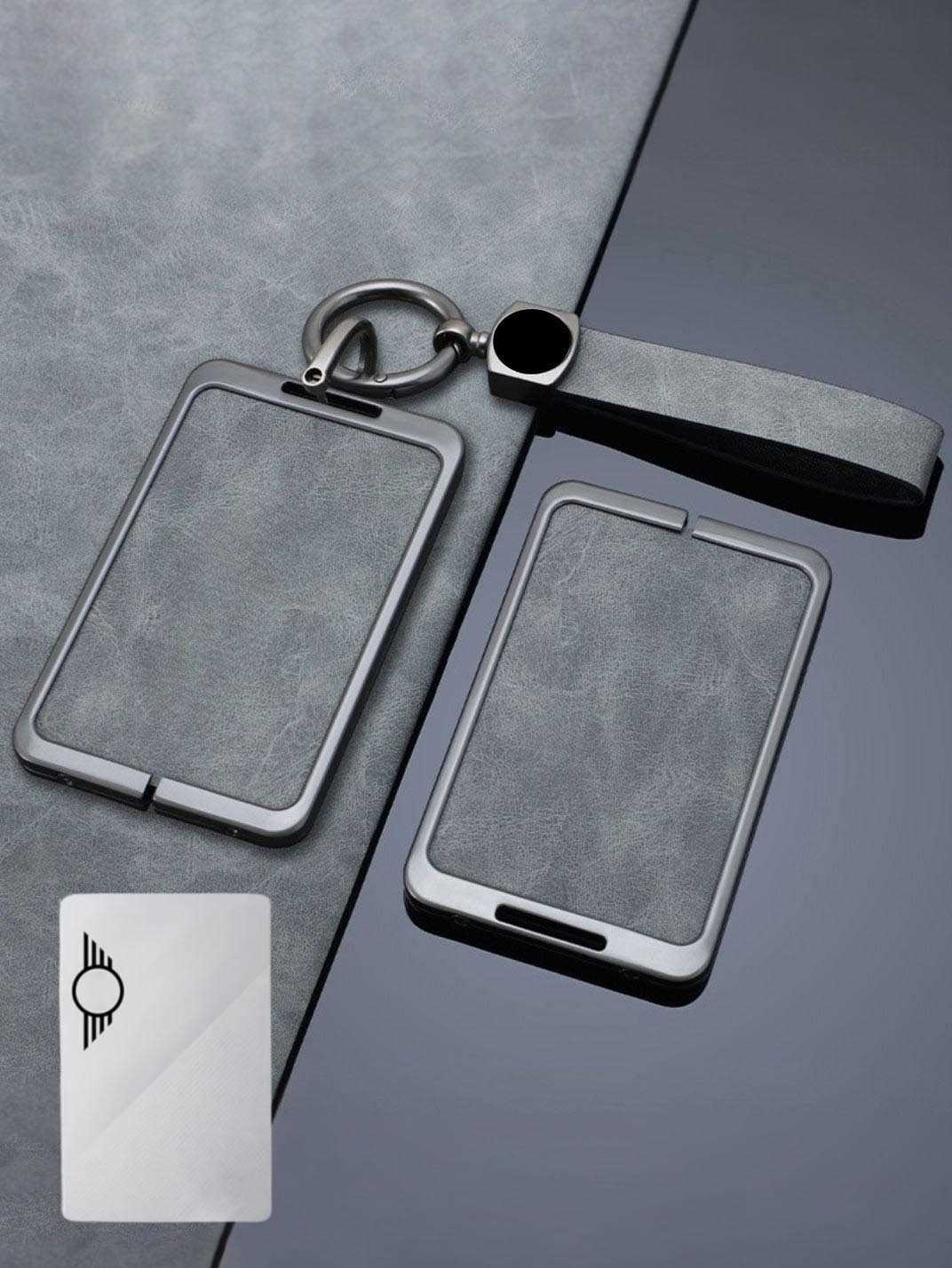MINI Key Genuine Leather & Metal Frame