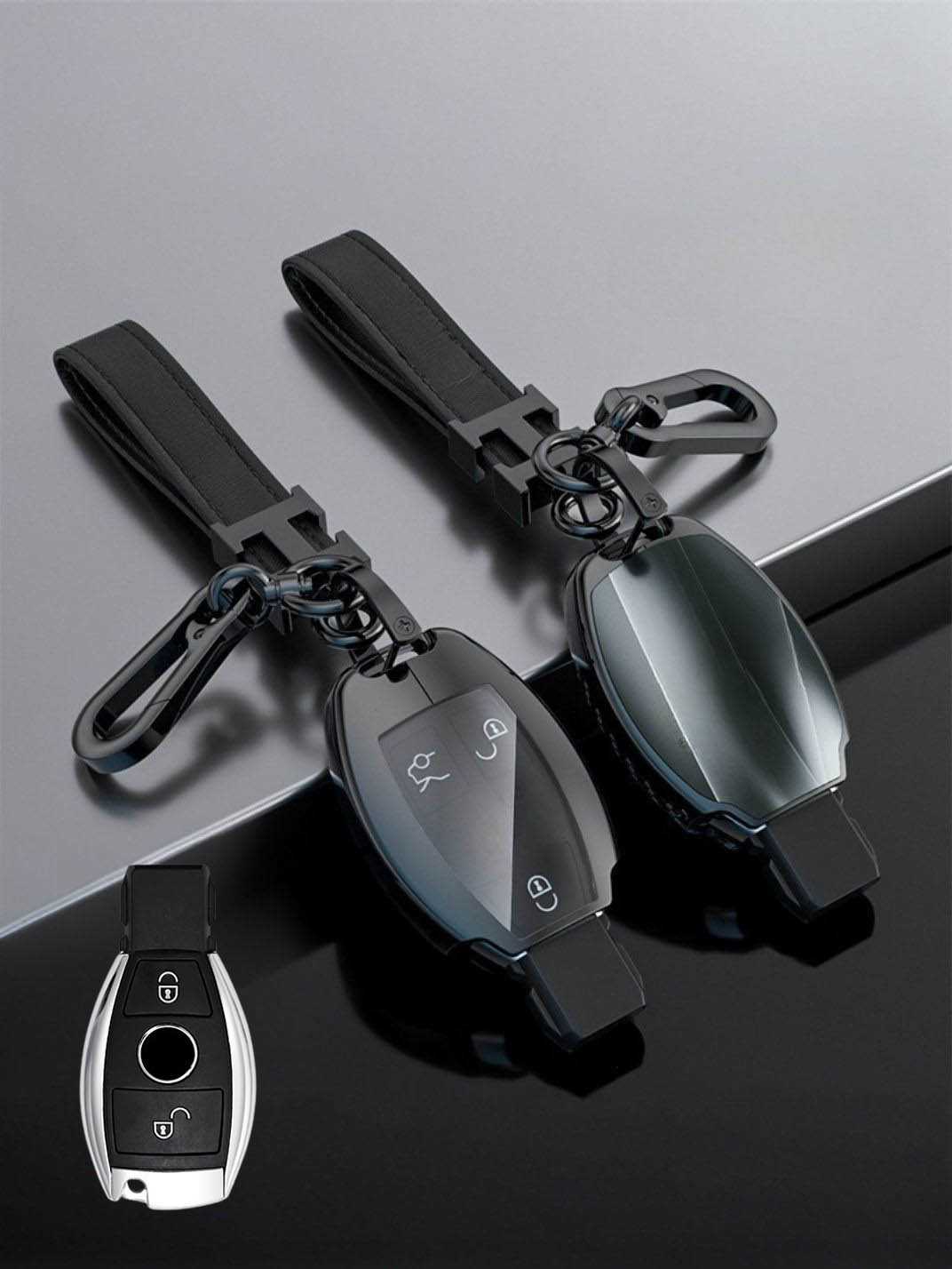 Visible Button Mercedes-Benz Key Protector Shell