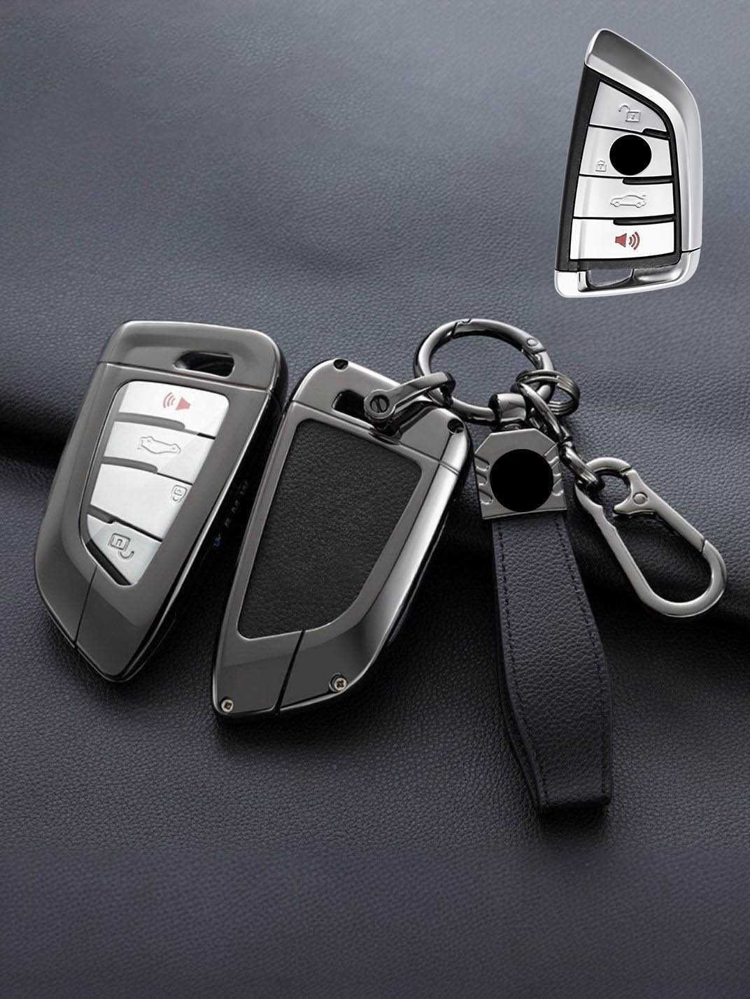 Premium Visible-Button BMW Key Shell