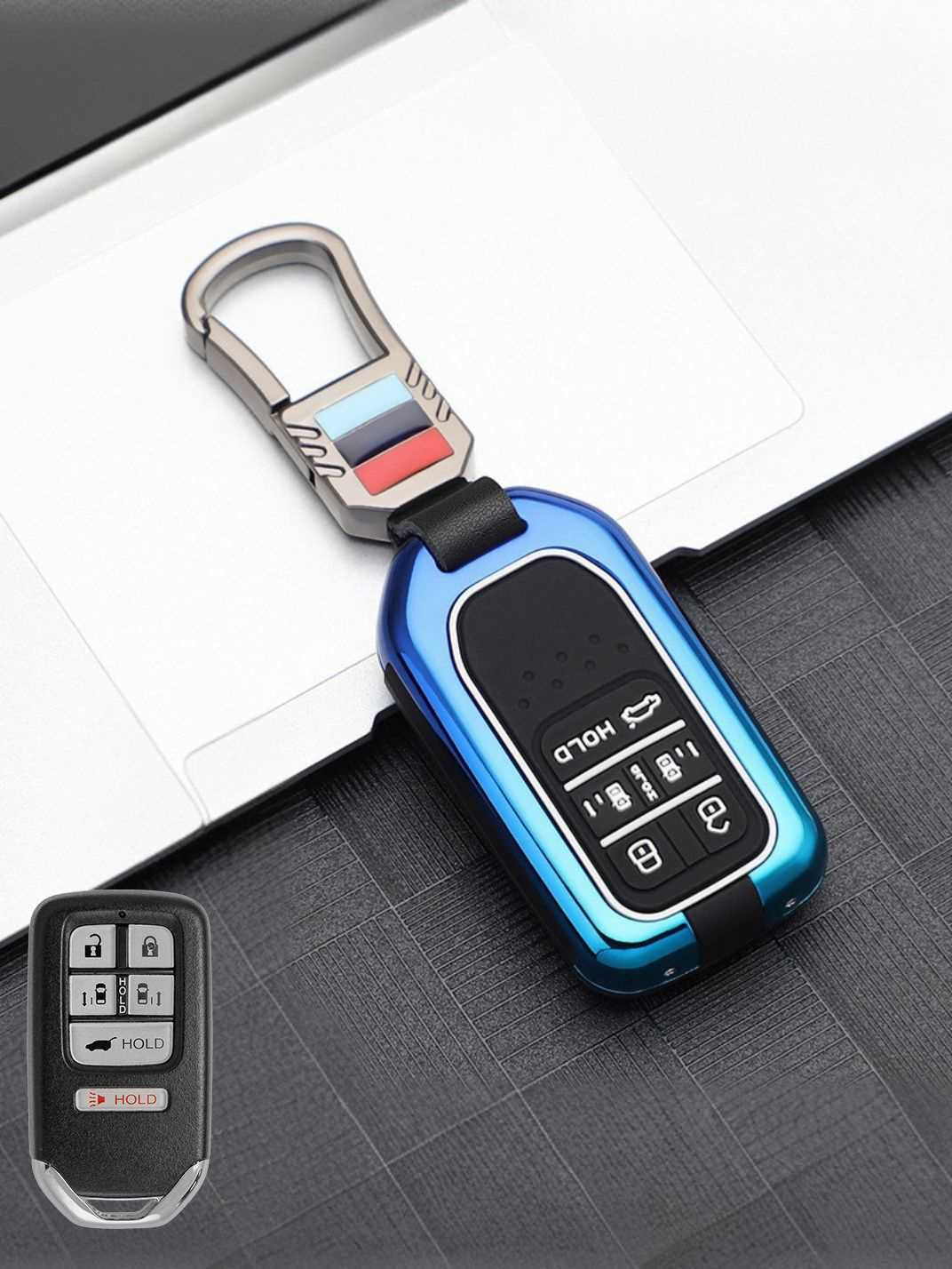 Luxury Colored Alloy Honda Key Fob Case