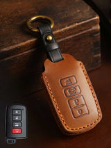 Premium Genuine Leather Toyota Key Cover