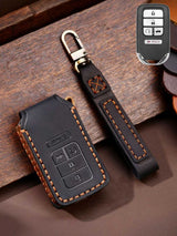 Premium Genuine Leather Honda Key Cover