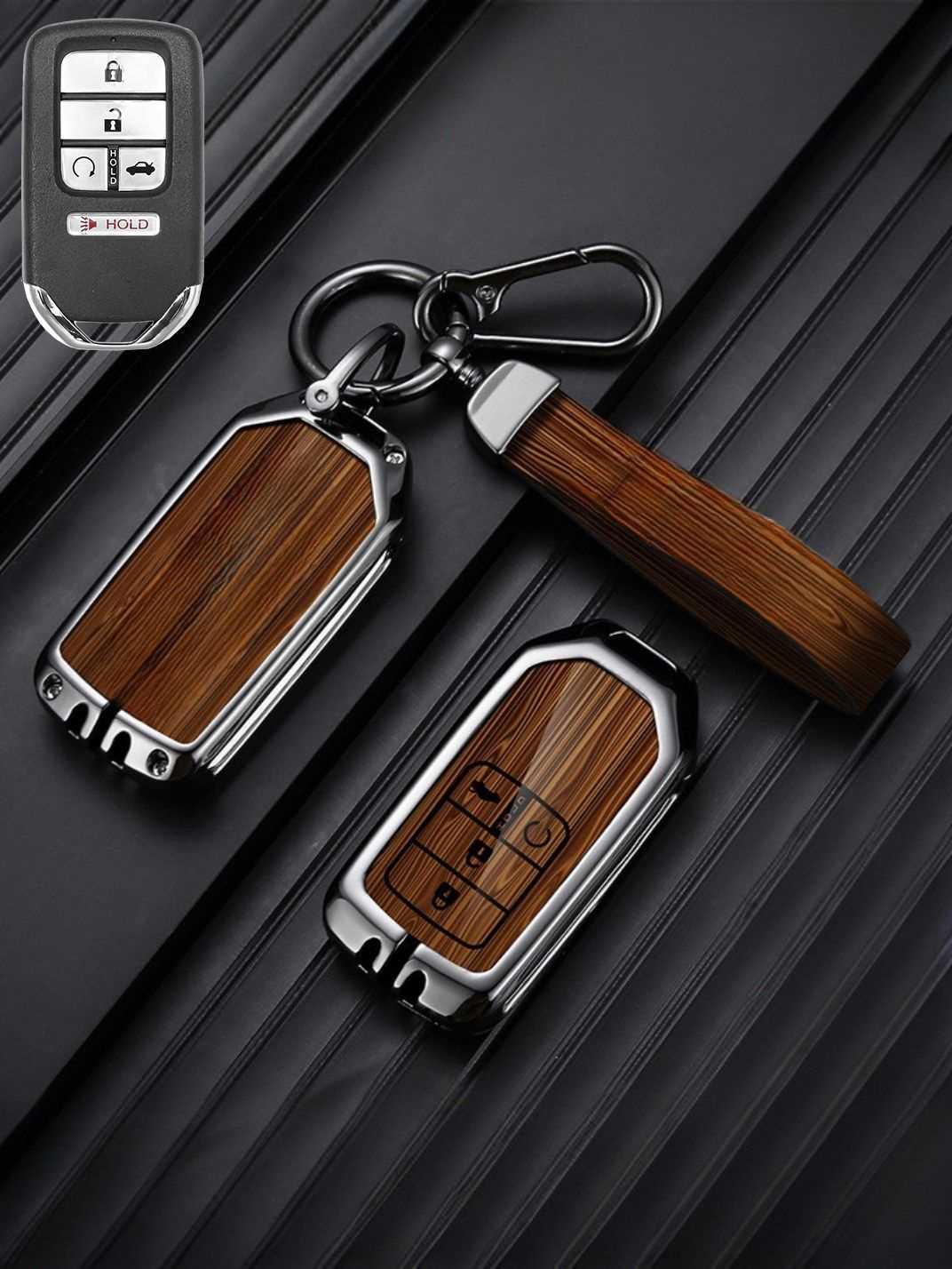 Heavy-Duty Zinc Alloy Honda Key Fob Cover