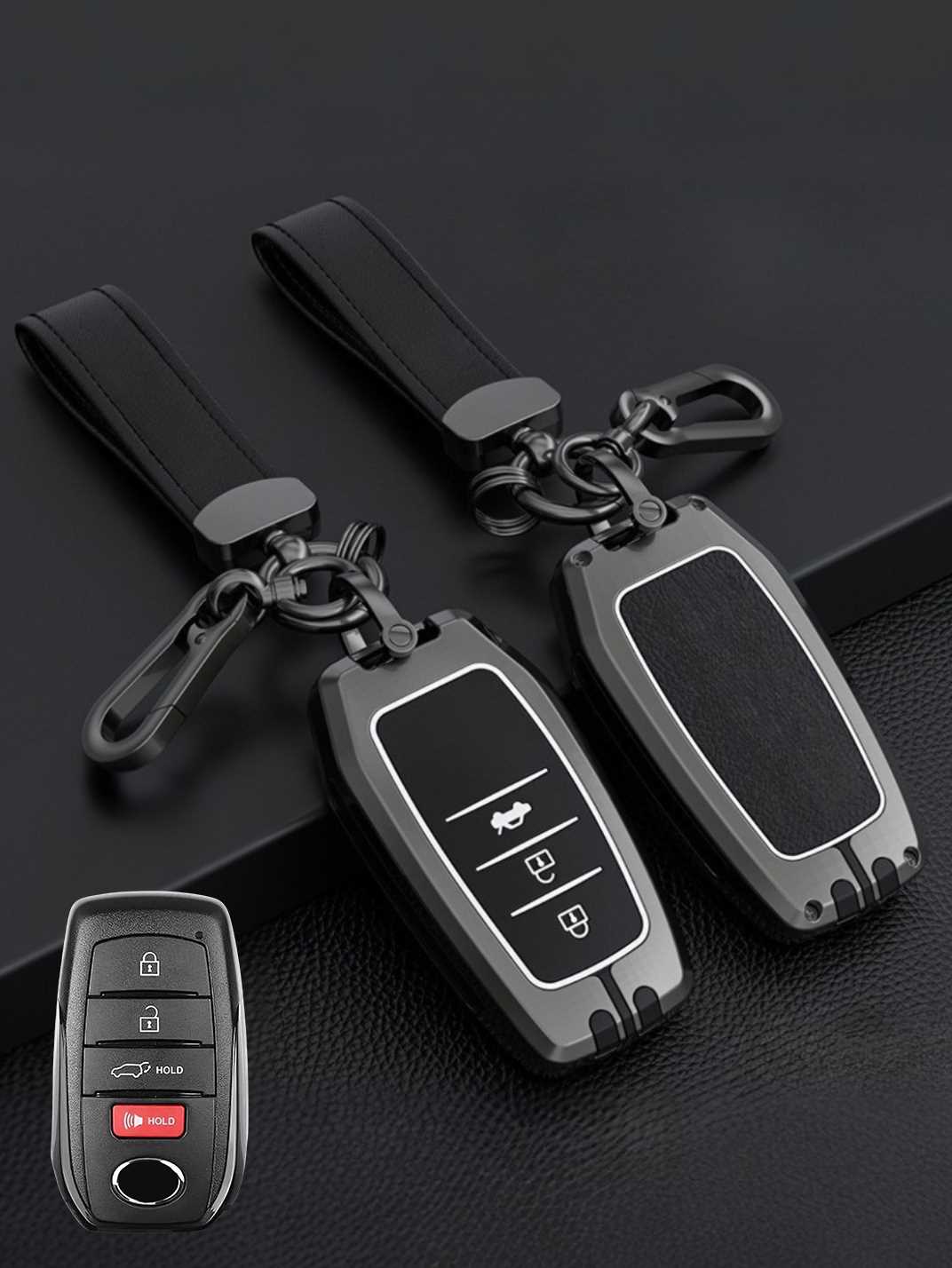 Luxury Colored Alloy Toyota Key Fob Case