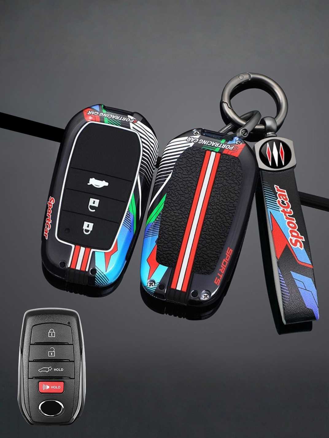 Premium Alloy Toyota Key Fob Cover