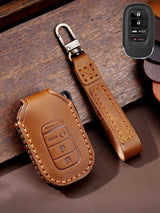 Premium Genuine Leather Honda Key Cover