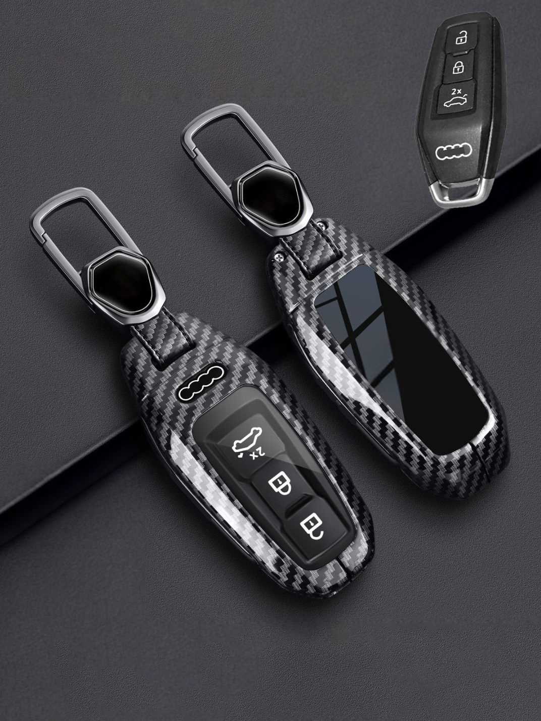 Visible Button Audi Key Fob Protector Shell