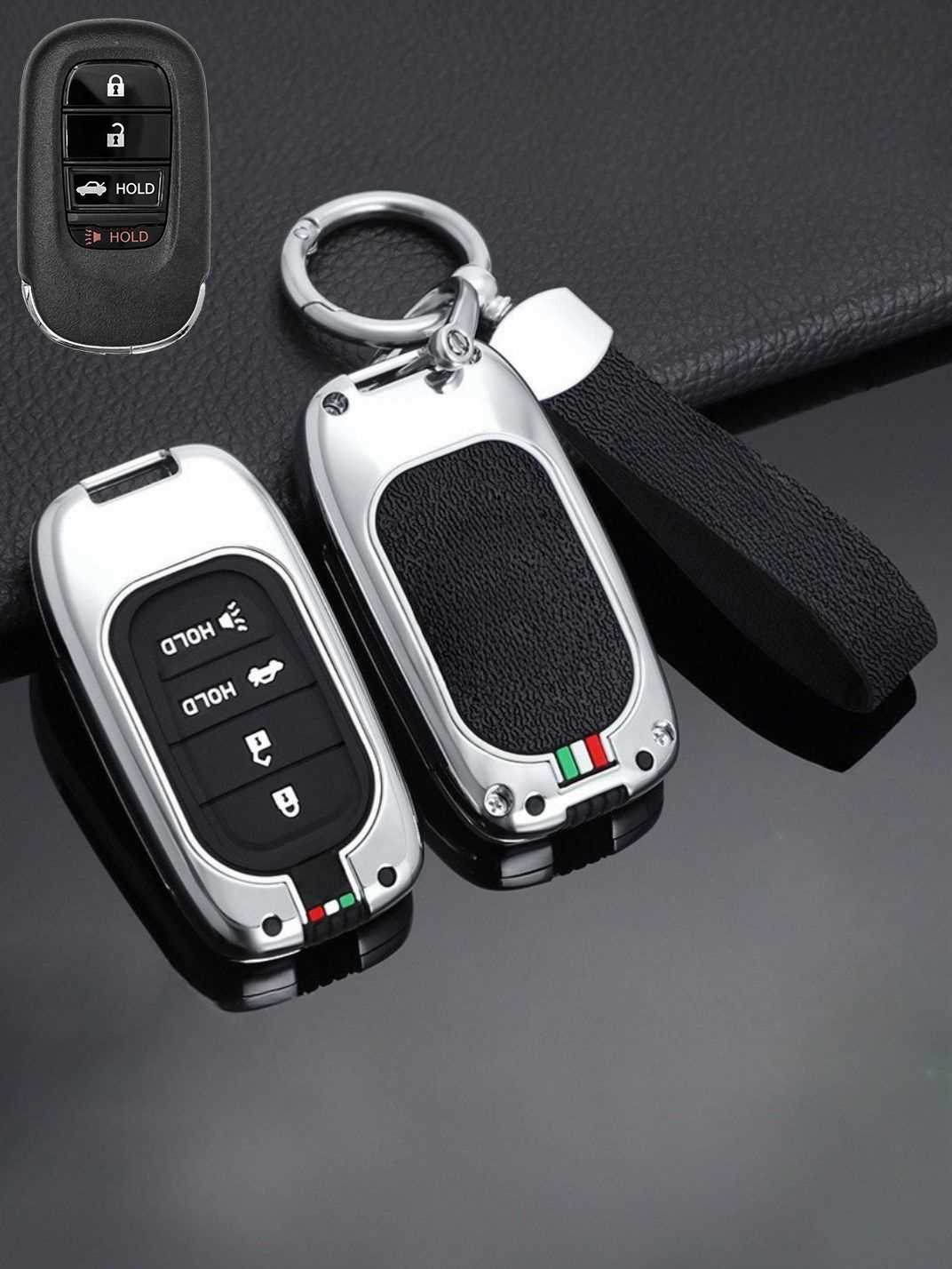 Premium Alloy Honda Key Fob Cover