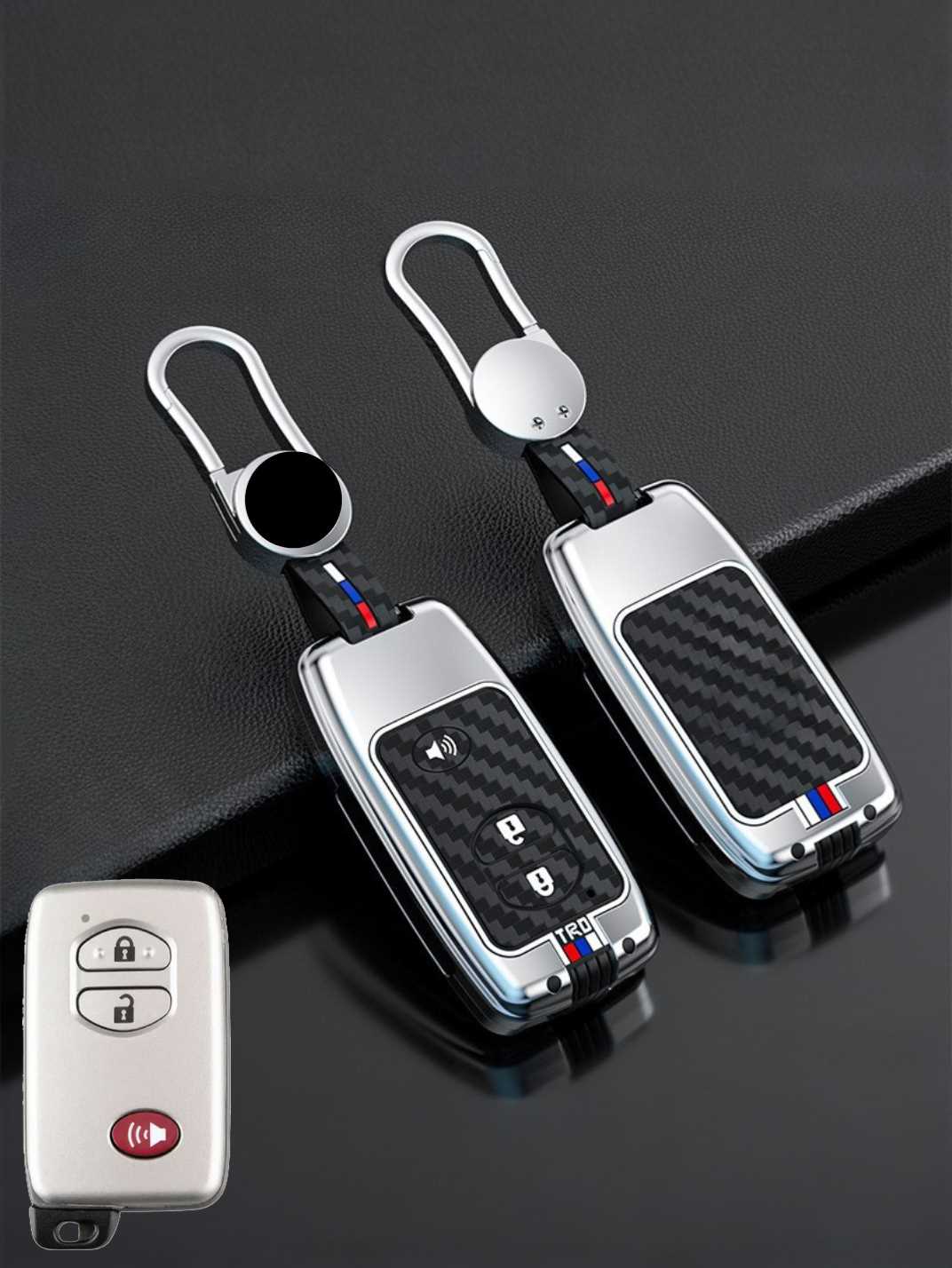 Premium Alloy Toyota Key Fob Cover