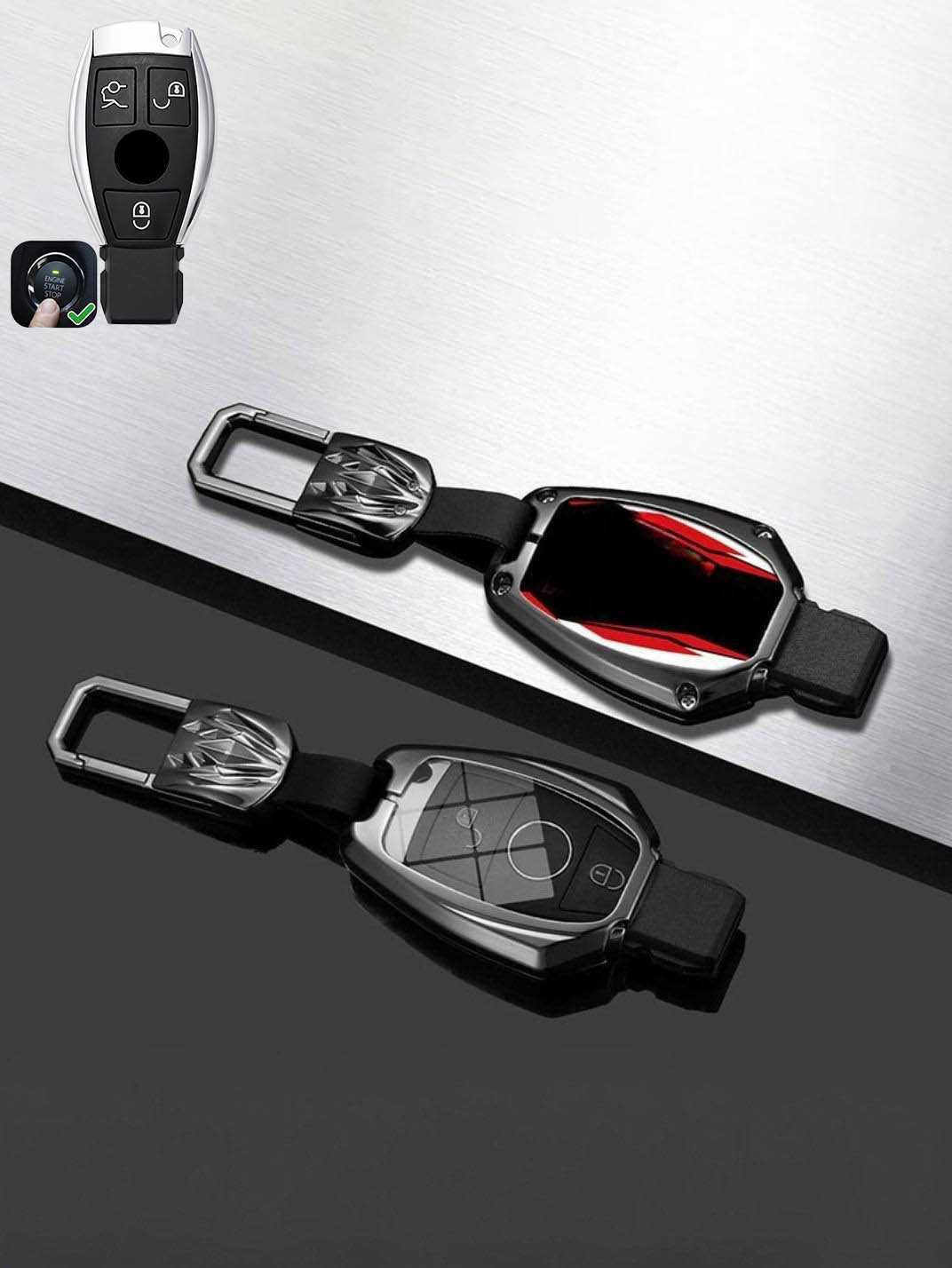 Visible Button Mercedes-Benz Key Protector Shell