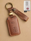 Premium Genuine Leather Toyota Key Cover
